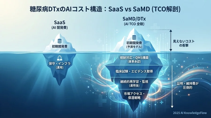 なぜ糖尿病DTxのAIコスト見積もりは失敗するのか - Section Image