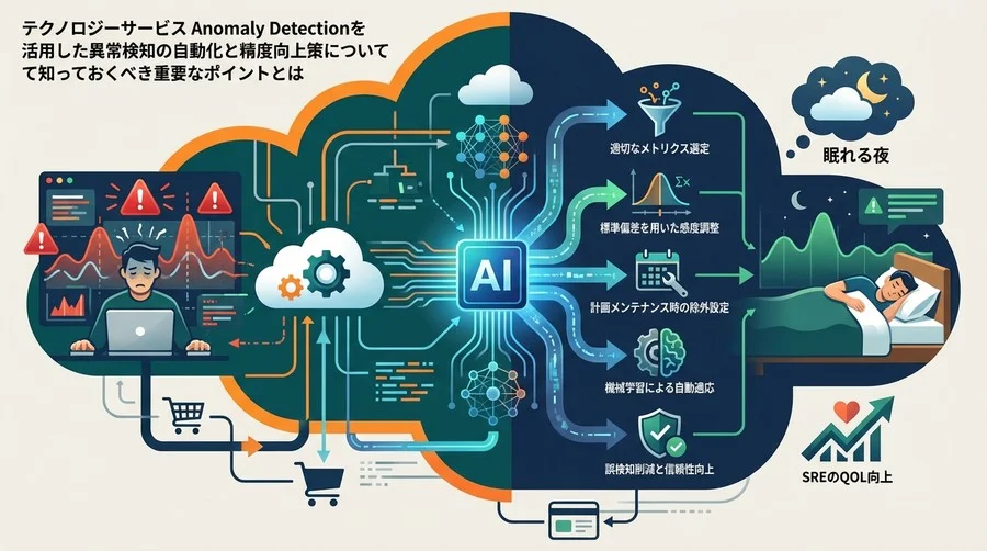 CloudWatch Anomaly Detectionで実現する「眠れる夜」：誤検知を減らしSREを救う5つの実践的設定術