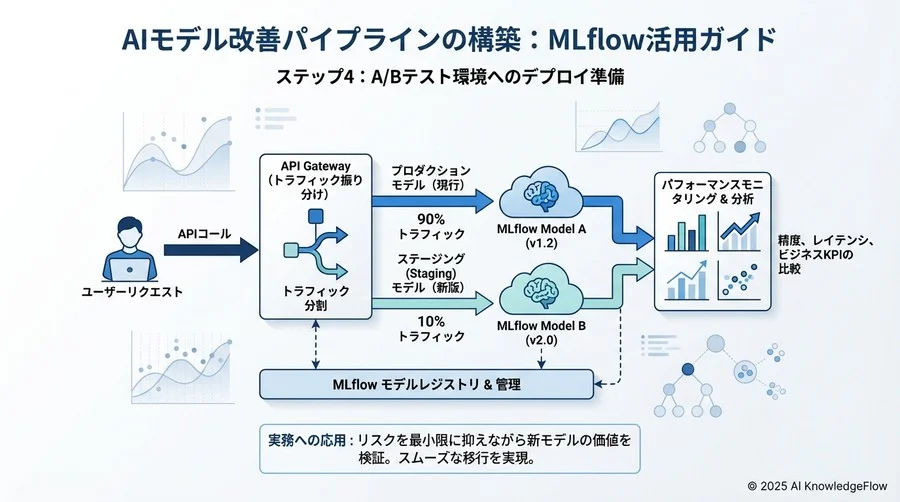 5. ステップ3：モデルレジストリによるステージ管理 - Section Image 3