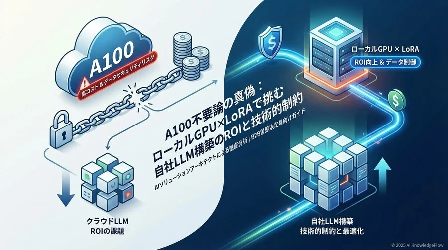 【基礎解説】LoRAとQLoRAが「軽量」である技術的根拠 - Section Image