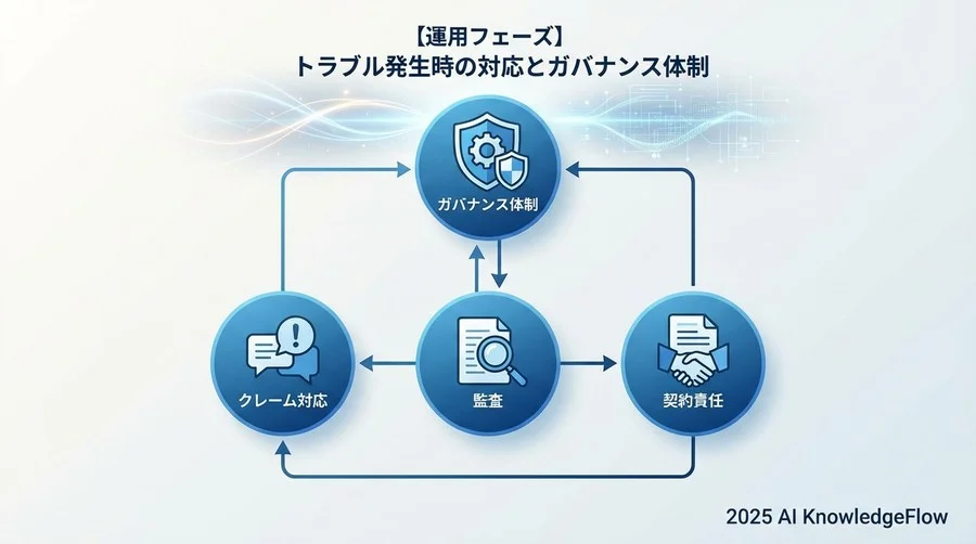 【運用フェーズ】トラブル発生時の対応とガバナンス体制 - Section Image
