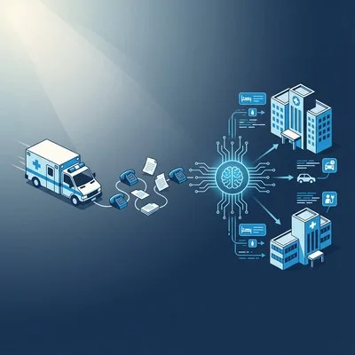 救急搬送の「たらい回し」をAIはどう防ぐ？アナログ調整からの脱却と地域連携DXの最適解