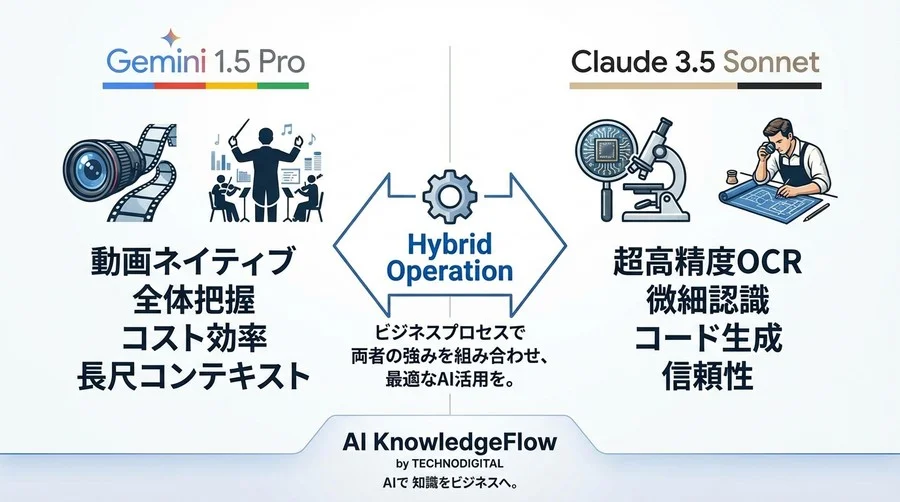 Gemini対Claude実務対決：動画解析と画像認識の使い分け決定版 - Conclusion Image