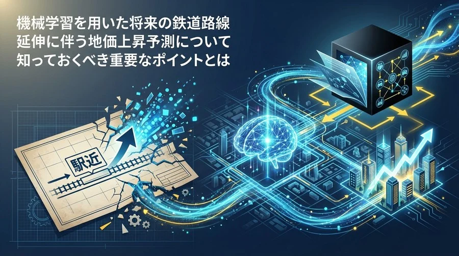 鉄道路線延伸の地価予測：機械学習が暴く「駅近神話」の崩壊と都市の非線形な真実