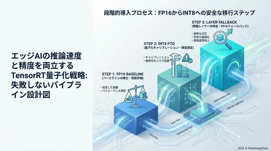 段階的導入プロセス：FP16からINT8への安全な移行ステップ - Section Image