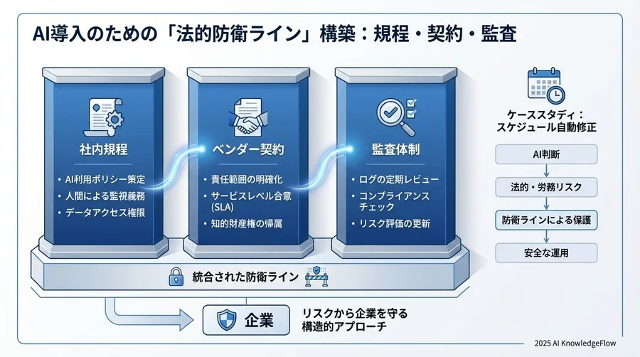 導入のための「法的防衛ライン」構築：規程・契約・監査 - Section Image 3