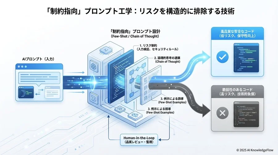 「制約指向」プロンプト工学：リスクを構造的に排除する技術 - Section Image 3