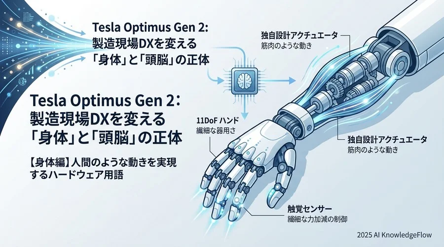 【身体編】人間のような動きを実現するハードウェア用語 - Section Image