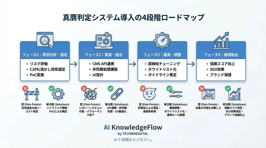 生成AI時代のブランド防衛戦記：誤検知と戦い抜いたデジタルウォーターマーク導入の現場実録 - Conclusion Image