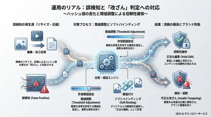 4. 運用のリアル：誤検知と「改ざん」判定への対応 - Section Image 3