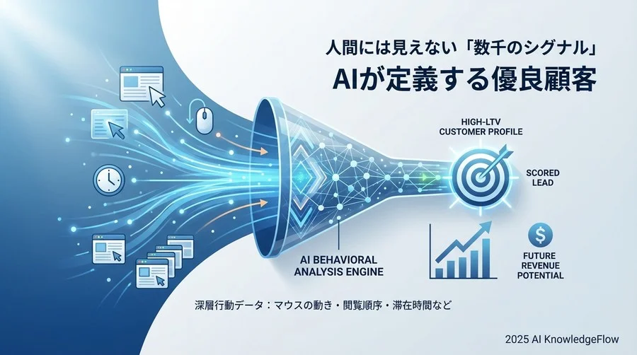 2. 人間には見えない「数千のシグナル」から優良顧客を定義する - Section Image