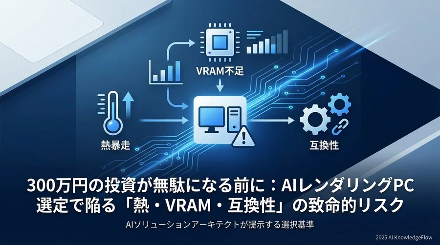 リスク評価マトリクス：自社に最適なAI PCを見極める基準 - Section Image