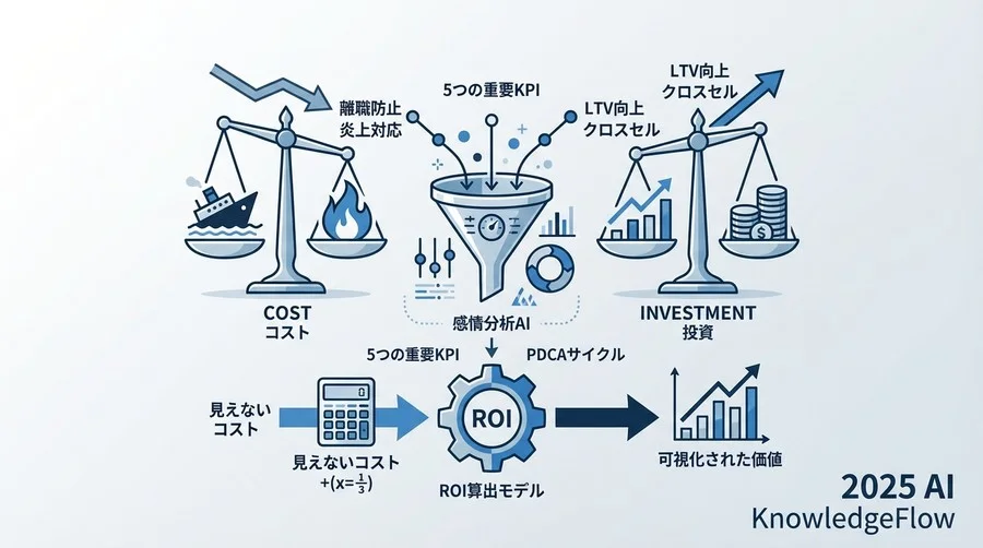投資対効果（ROI）の算出モデル：見えないコストを可視化する - Section Image