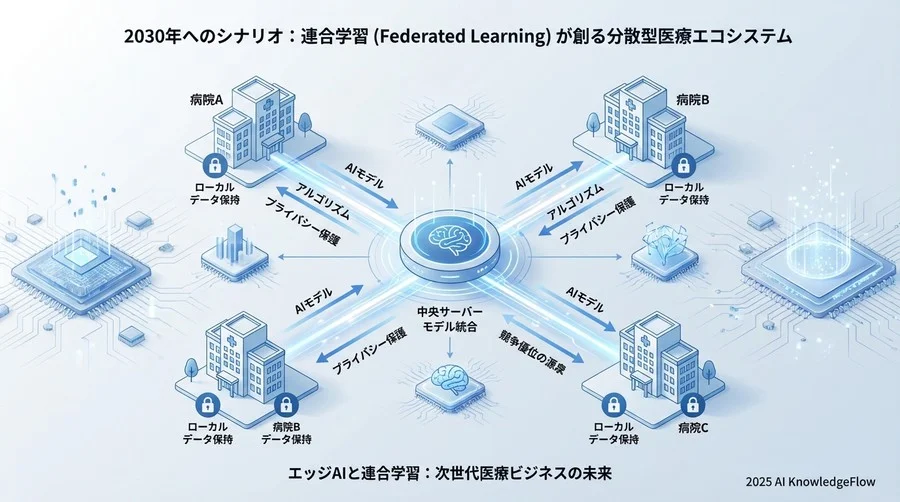 2030年へのシナリオ：連合学習（Federated Learning）が創る分散型医療エコシステム - Section Image