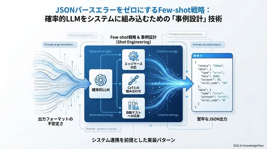 構造化データ（JSON/XML）を安定生成させる実装パターン - Section Image 3