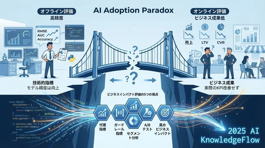 なぜ「高精度なAI」がビジネスで失敗するのか - Section Image