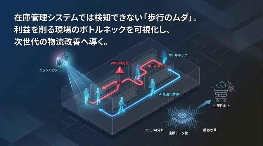 WMSの死角を透視する：エッジAIカメラが描くダークストア動線改革の全貌