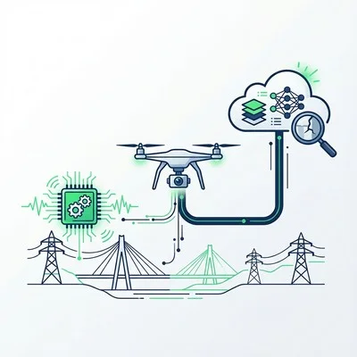 ドローン画像解析の「失敗しない」使い分け戦略：エッジAIとクラウドAIで現場のリスクをゼロにする