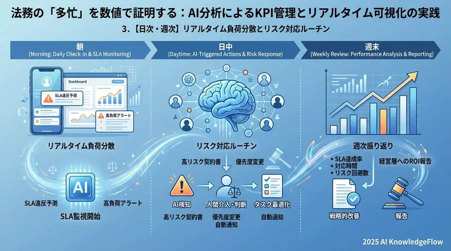 3. 【日次・週次】リアルタイム負荷分散とリスク対応ルーチン - Section Image