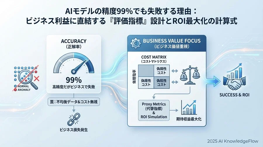 なぜ「高精度なモデル」がビジネスで失敗するのか - Section Image