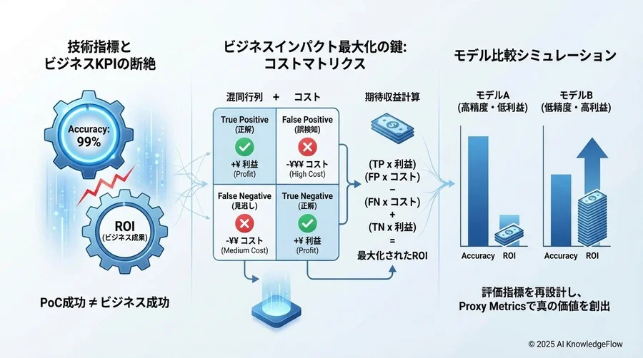 ビジネスインパクトを最大化する評価指標の策定ステップ - Section Image