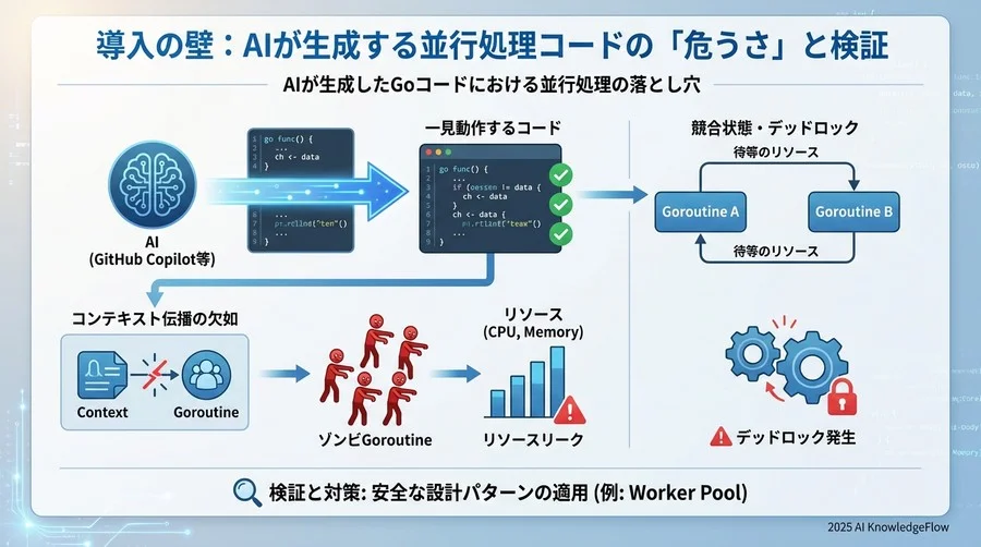 導入の壁：AIが生成する並行処理コードの「危うさ」と検証 - Section Image
