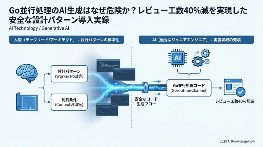 解決策：AIを「優秀なジュニアエンジニア」として扱う設計パターンの標準化 - Section Image
