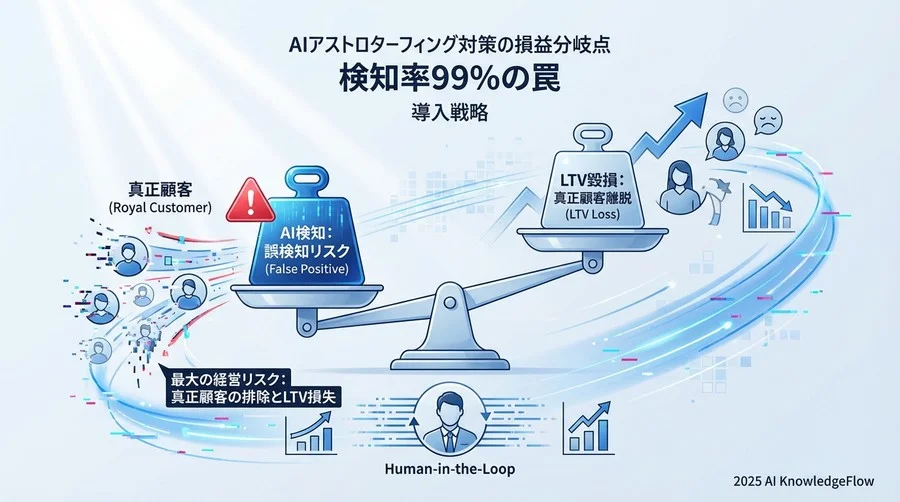 デメリット分析：誤検知（False Positive）という最大の経営リスク - Section Image
