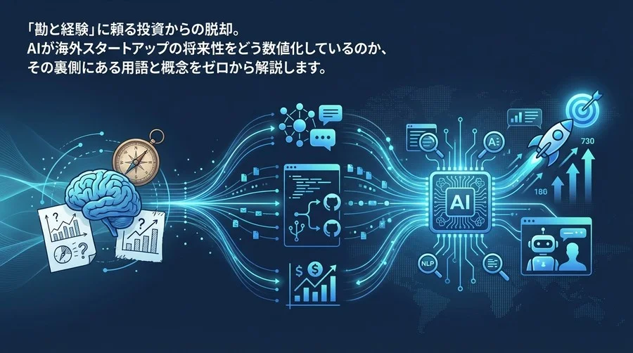 「勘と経験」をデータで補強する：海外スタートアップ評価のためのAI用語と活用法