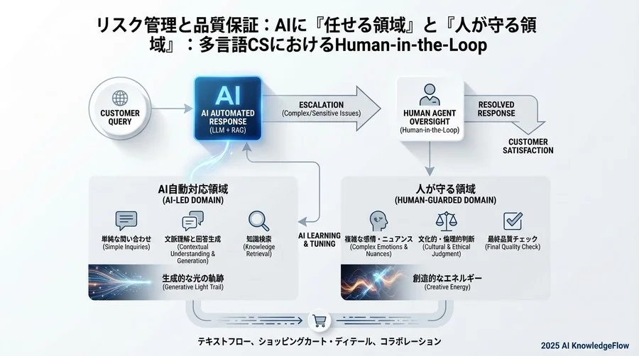 リスク管理と品質保証：AIに「任せる領域」と「人が守る領域」 - Section Image 3