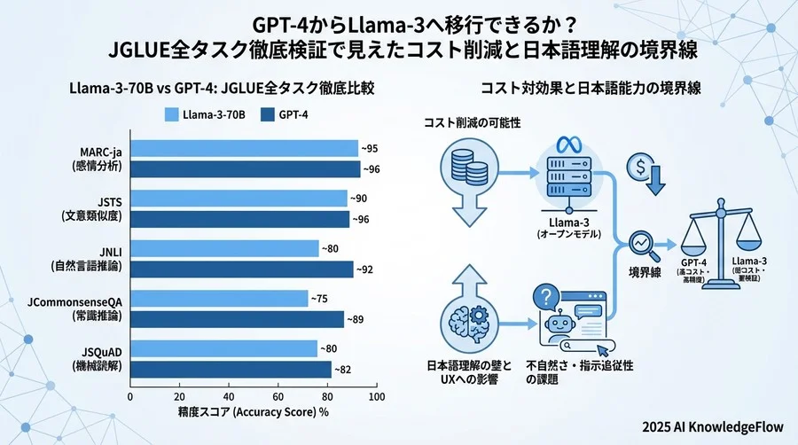 3. 徹底比較：Llama-3-70B vs ChatGPT 全タスク検証結果 - Section Image
