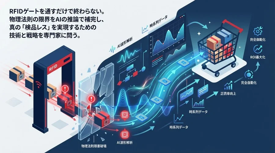 物理法則の壁を超える：RFID入荷検品の「残り1%」をAI波形解析で完全自動化する技術戦略