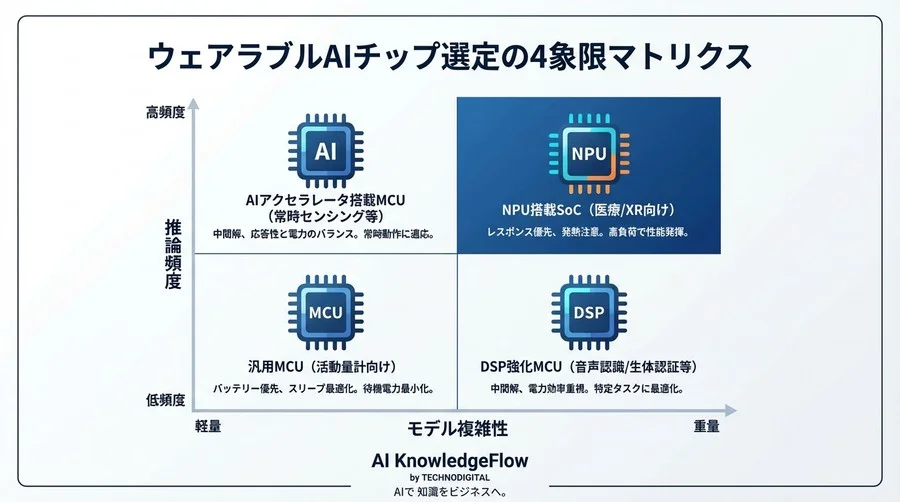ウェアラブル開発の壁「熱と電池」：NPU搭載マイコンの実力値を徹底解剖 - Conclusion Image