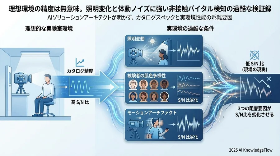 なぜ「カタログ精度」は現場で再現しないのか？ - Section Image