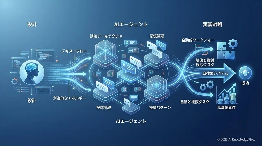 2. 自律型エージェントの全体アーキテクチャ：Cognitive Architecture - Section Image