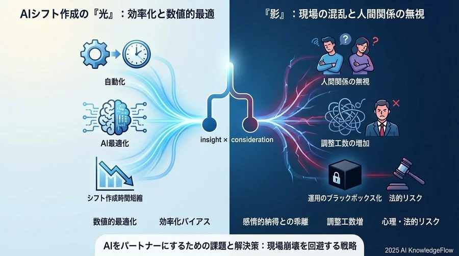 1. 「最適化の罠」：AI導入が現場にもたらす光と影 - Section Image