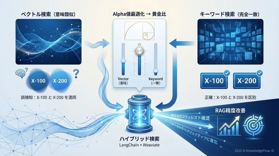 なぜ「ベクトル検索だけ」では実務に耐えないのか - Section Image