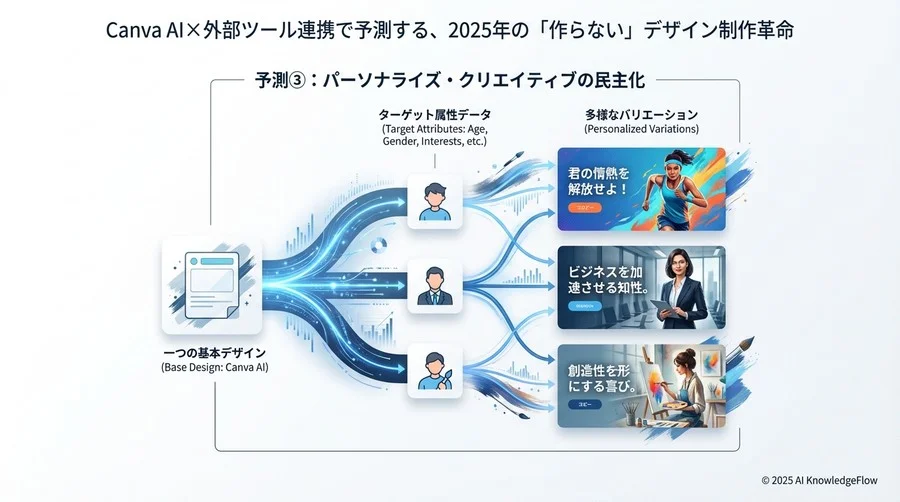 予測③：パーソナライズ・クリエイティブの民主化 - Section Image 3