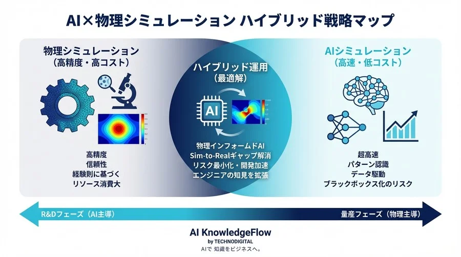 CoWoS開発におけるAIシミュレーションの「死角」と現実解：Sim-to-Realギャップを埋める物理ハイブリッド戦略 - Conclusion Image