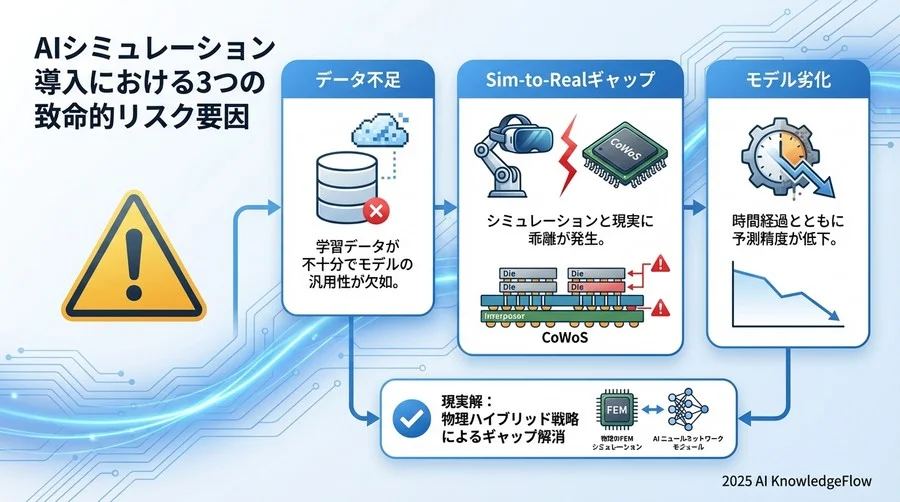 AIシミュレーション導入における3つの致命的リスク要因 - Section Image