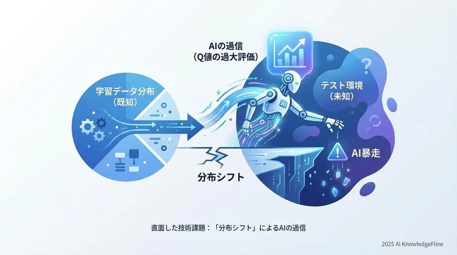 直面した技術課題：「分布シフト」によるAIの過信 - Section Image