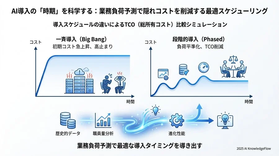 規模・業種別：AI導入スケジュールのコストモデル事例 - Section Image 3