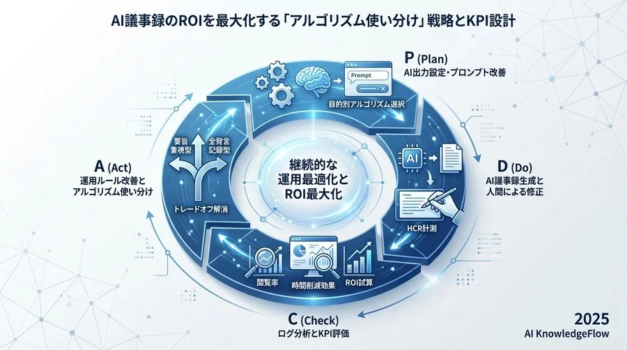 測定結果に基づく運用最適化のPDCA - Section Image