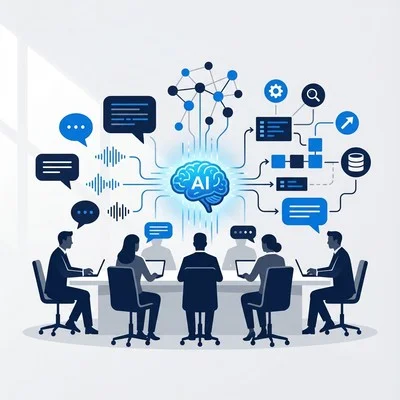 会議の記録係はもう不要。AIが会話をリアルタイムで「インテリジェンス」に変える未来戦略