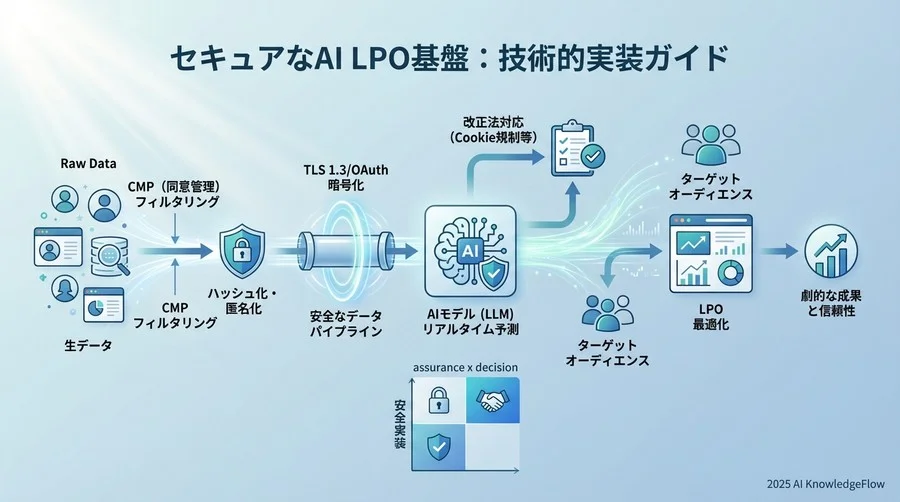 セキュアなAI LPO基盤を構築するための技術的実装ガイド - Section Image