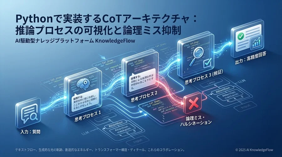 1. ブラックボックスを開ける：CoT実装のアーキテクチャ - Section Image