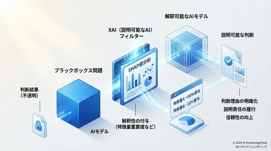Q4 ブラックボックス問題との対峙：AIの判断をどう説明するか - Section Image 3