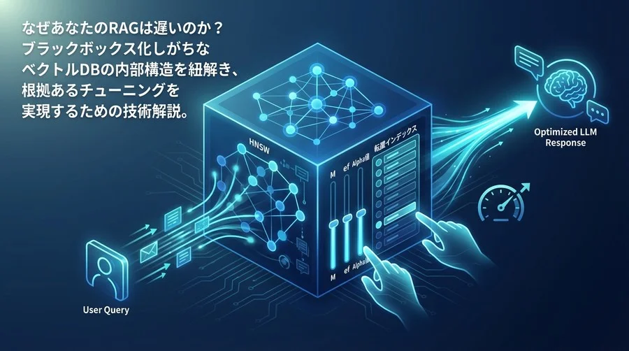 RAGが遅い本当の理由：ハイブリッド検索のインデックス構造を解剖し、ブラックボックス化したDBを最適化する技術論
