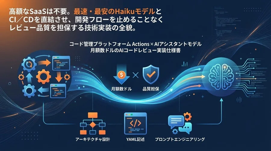 GitHub Actions × Claudeモデル：月額数ドルのAIコードレビュー実装仕様書