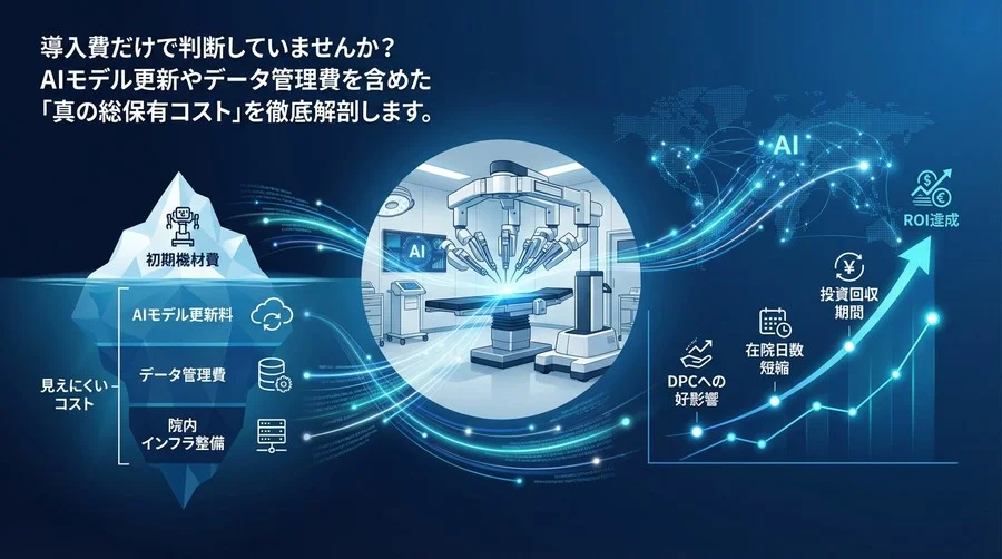 手術支援ロボットのAIナビゲーション導入：総保有コストとROIの完全試算